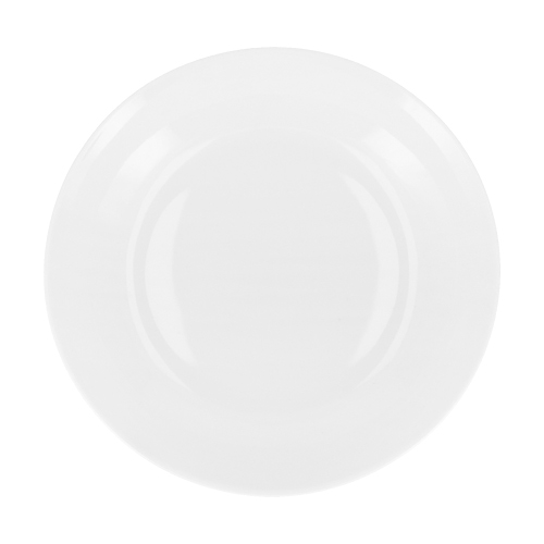 Plato de sopa de porcelana básico 21,5x7 cm