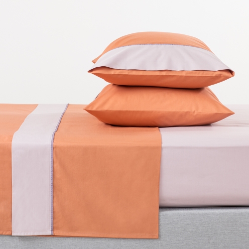 Set de sábanas con color liso 180 hilos 