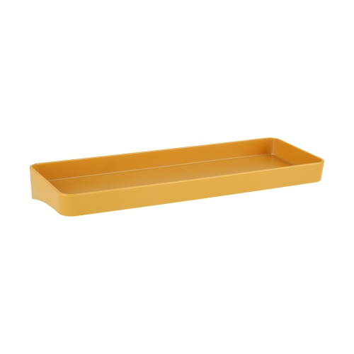 Bandeja de plástico rectangular para escritorio 27,7x10,7x3,9 cm