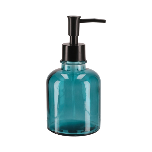 Dispensador de jabón vidrio color 240 ml