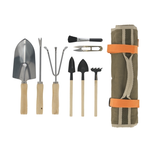 Kit de herramientas para jardín con bolso